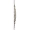 Ekena Millwork Orleans Ceiling Medallion (Fits Canopies up to 8 1/4"), 38 3/8"OD x 6 5/8"ID x 2 7/8"P, Pearl White CM38OLPWS - alternate 4